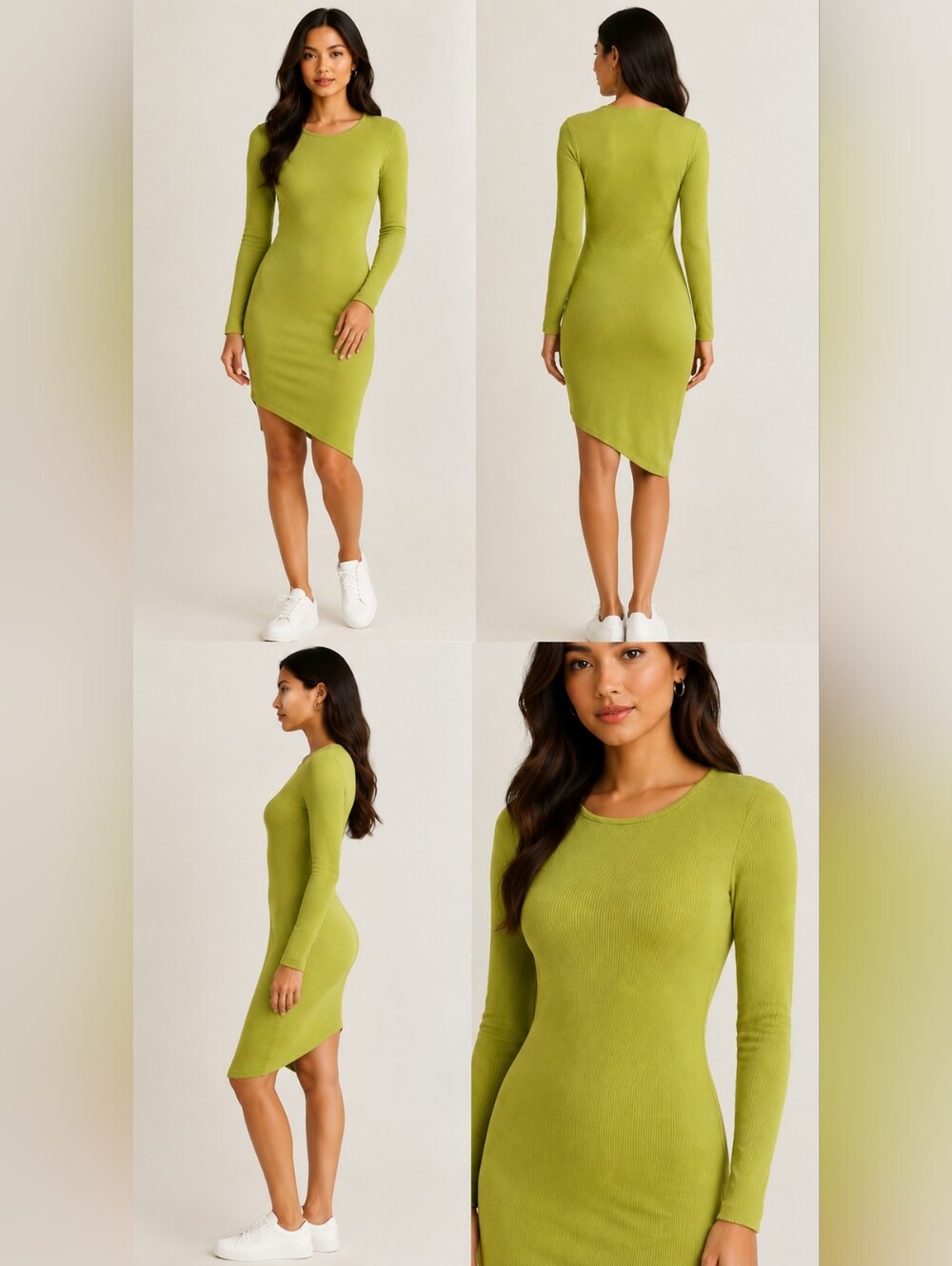 🍏Forever 21 Ribbed Bodycon Dress – Size Large